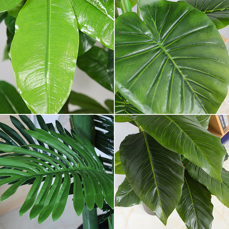 仿真植物盆栽假发财树客厅假树室内装饰仿真树落地花假花大型绿植