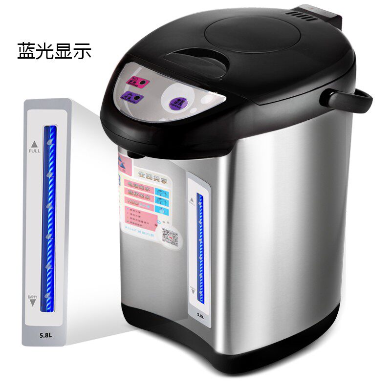 特价304不锈钢内胆保温电热水壶瓶 家用5L煮水煲烧热开水壶电水壶