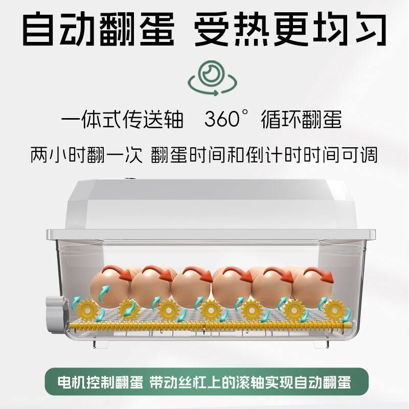 孵蛋器智能家用全自动小型孵化机小鸡鸭鹅鸽芦丁鹌鹑鸽子孵化器