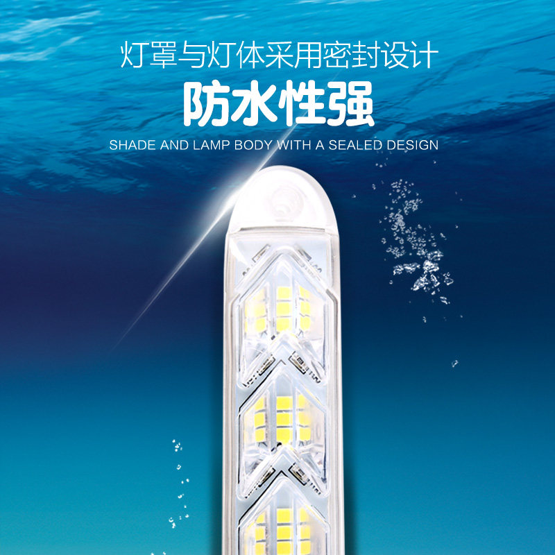 汽车日行灯改装高亮防水LED 流光转向灯 中网灯配件 通车外灯