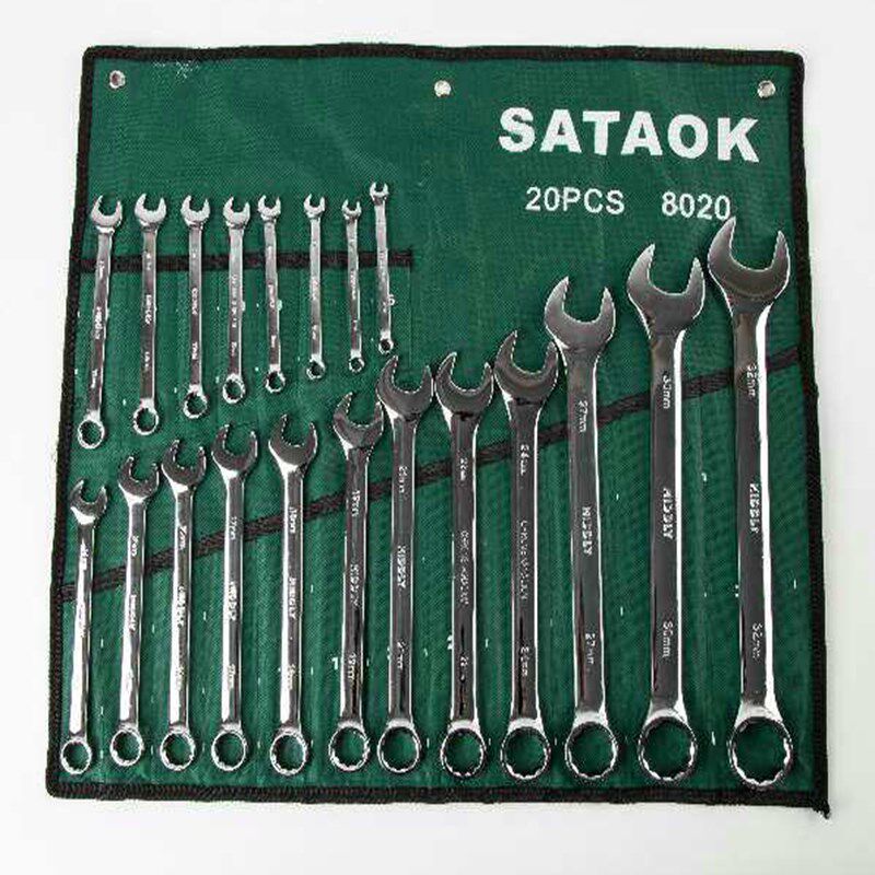 两用扳手套装6-32常用全套工具整套机修汽修专用一头梅花一头开口