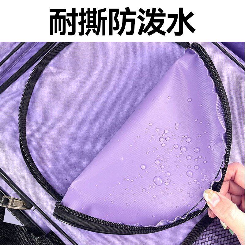 4K美术画袋多功能双肩素描画包防水大拉链彩色写生画板袋多色4开