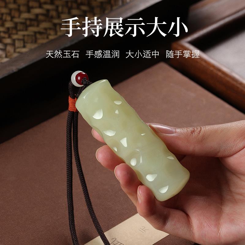 玉石手把件解压文玩男士可随身把玩古玩件桌面装饰摆件送朋友礼物