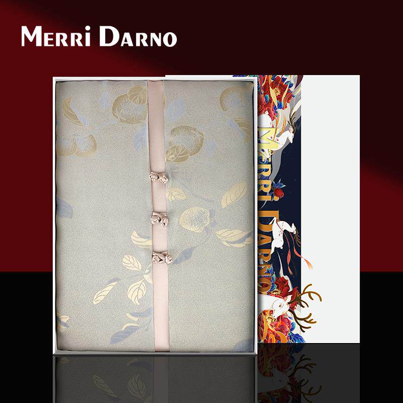 真丝旗袍披肩丝巾送妈妈生日礼物女士空调房桑蚕丝围巾母亲节礼盒