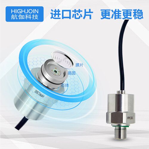 HPM1300迷你型压力变送器正负压高精度扩散硅气压传感器绝压RS485