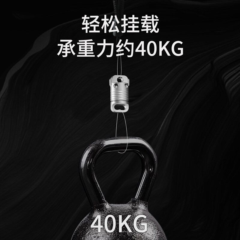 2025年新款钛合金磁吸快拆钥匙扣快拔锁匙扣子母扣万向扣连接扣