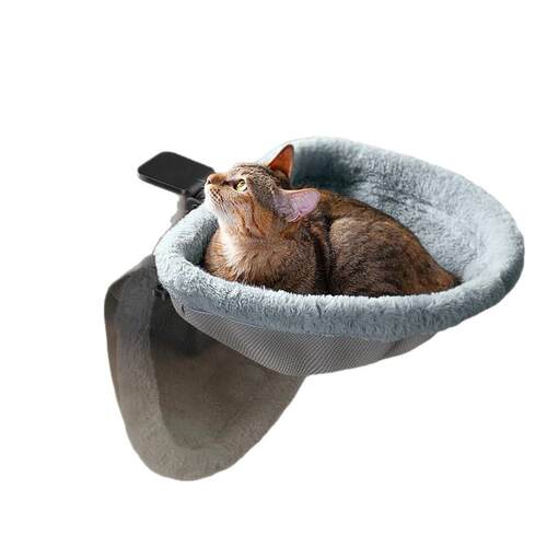 宠物窝猫桌床桌巢猫床圆形桌猫床猫吊床书桌猫窝床折叠电脑桌猫窝