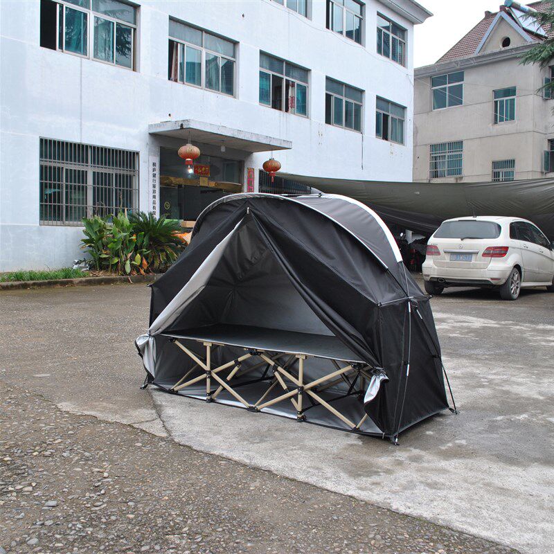 单人露营帐篷户外帐篷,骑行自行车帐篷,储物室帐篷不带内部行军床