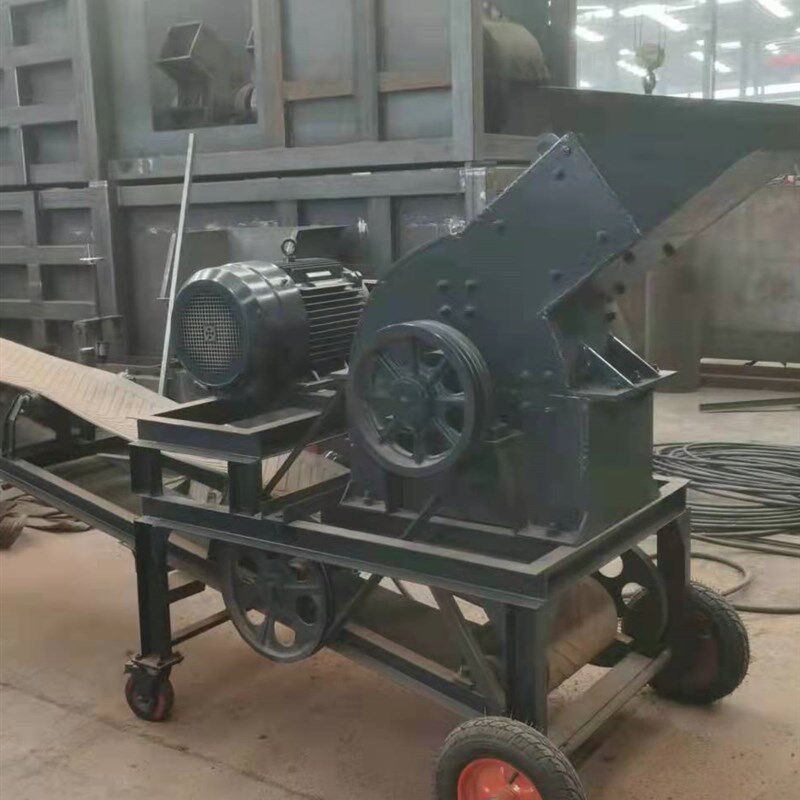 箱式破碎机大中型制砂机设备鹅卵石花岗岩青石料制砂粉碎建筑垃圾