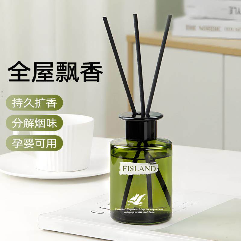 香薰栀子花藤条香薰居家室内无火香薰留香持久空气清新高级感氛围