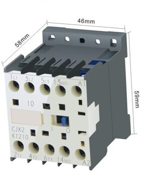 CJX2-K1210交流接触器B7/E7/F7/M7Q7电压可选 24V 220VCJX2-K1201
