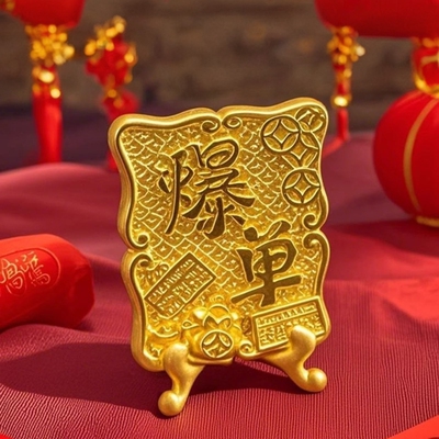 发财暴富天天爆单小相框送闺蜜朋友开店开业礼物办公室桌面摆件