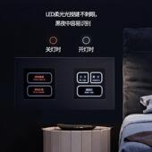 触摸式 开关智慧酒店情景面板床头柜控制强电弱电轻触RCU连体开关