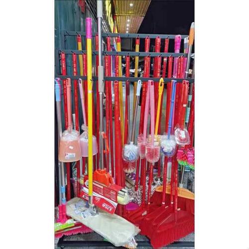 门口挂架百货展架扫把陈列支架悬挂展示柜卖货架子超市拖把展示架