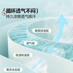 凉席床垫夏天软垫家用冰丝席折叠夏季凉感垫冰凉垫子床单2024新款
