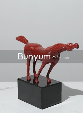 简约家居a客厅玄关柜艺术工艺品售楼处样板房间软装饰品摆件