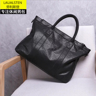 仅亏一天新款 厂家头层牛皮斜挎公文包简约单肩公事包男士商务手