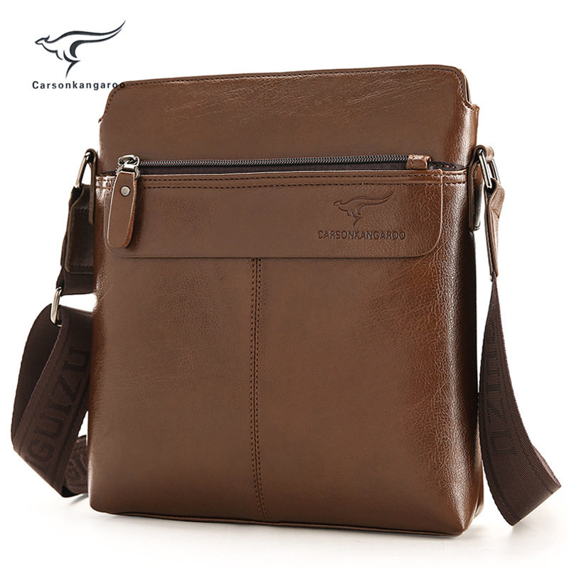 仅亏一天新款 男包竖款单肩包休闲斜挎包韩版潮商务男包斜跨通用