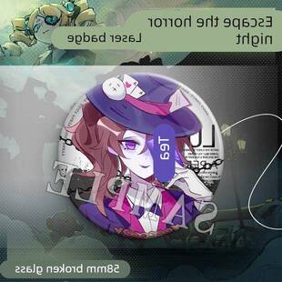 逃出惊魂夜困兽雷蒙德蛋仔派对游戏周边徽章镭射吧唧谷子挂饰礼物