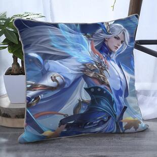王者荣耀英雄皮肤抱枕定制游戏周边帅哥1沙发靠垫学生午睡靠枕头