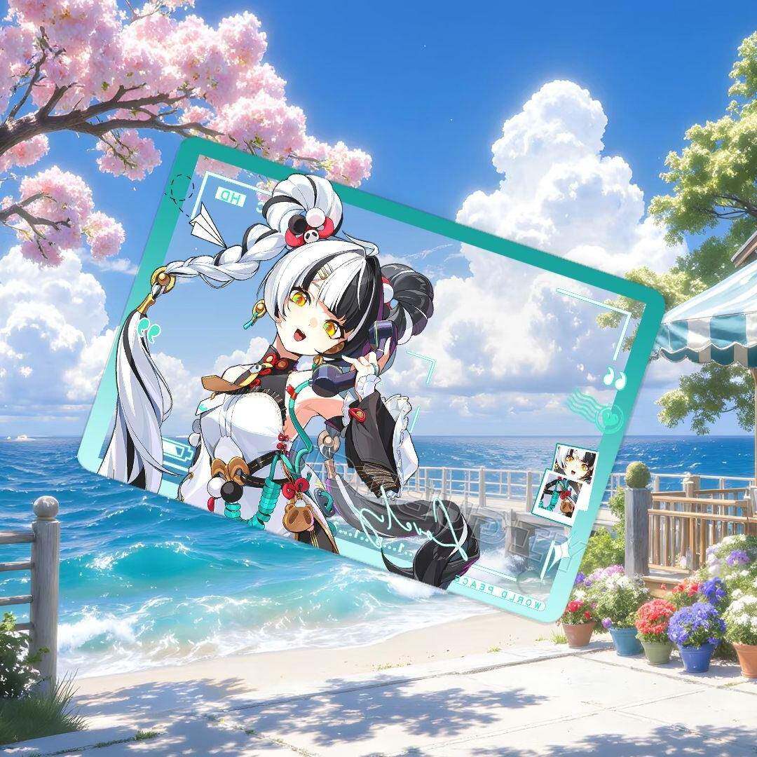 2.4新版本琉音PV游戏周边谷小卡压克力透卡背包挂饰无料收藏礼物