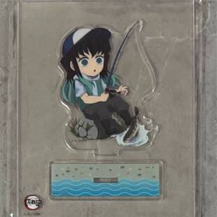 鬼灭之刃 时透无一郎 cafe 山地露营立牌q版可爱亚克力摆件周边