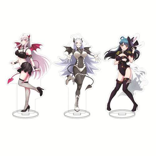 魔都精兵的奴隶3 兔女 钥匙扣大立牌 羽前京香 东日万凛挂件摆件