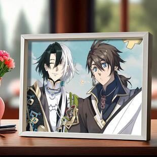 伏鹤空空儿王者荣耀周边亚克力相框高级桌面摆件送好朋友礼物摆台