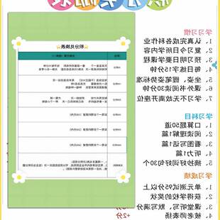 超大张】16张积分奖励表贴纸鼓励孩子和孩子立规矩实用贴画手账