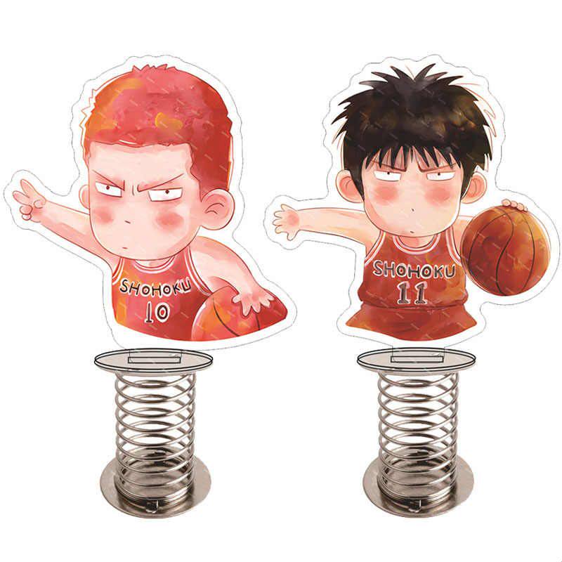 SLAM DUNK灌篮高手弹簧摇摇乐立牌 樱木花道 流川枫 钥匙扣摆件