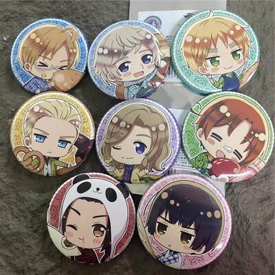 日谷现货正品黑塔利亚aph甜点美食yummyQ版 亚瑟 佛朗西斯王耀