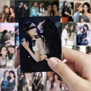 新款诗情贴纸SNH48王奕周诗雨周边氛围手机手账桌面装饰贴画防水