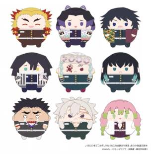 鬼灭之刃钥匙扣我妻善逸继国缘一严胜蝴蝶忍动漫创意学生包包挂件