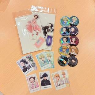 AGF展限定金牌得主礼服晚会吧唧徽章立牌拍立得卡票结束祈日版