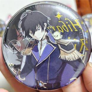 【日谷正版】 家庭教师 云雀恭弥 黑与白的誓约闪吧唧 金签吧唧