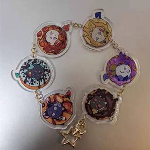 明日方舟自制岁家龙泡泡亚克力钥匙扣动漫挂件周边装饰重岳令年谷