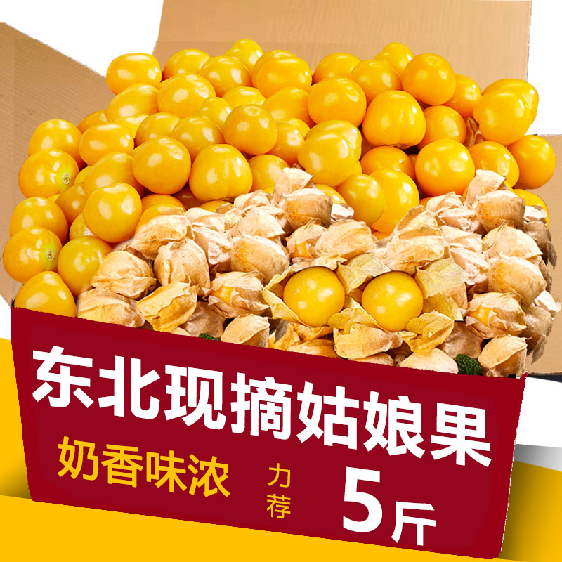 姑娘果40-60颗，奶香味浓，特价