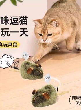 猫咪玩意叫叫鼠智能感应轻触