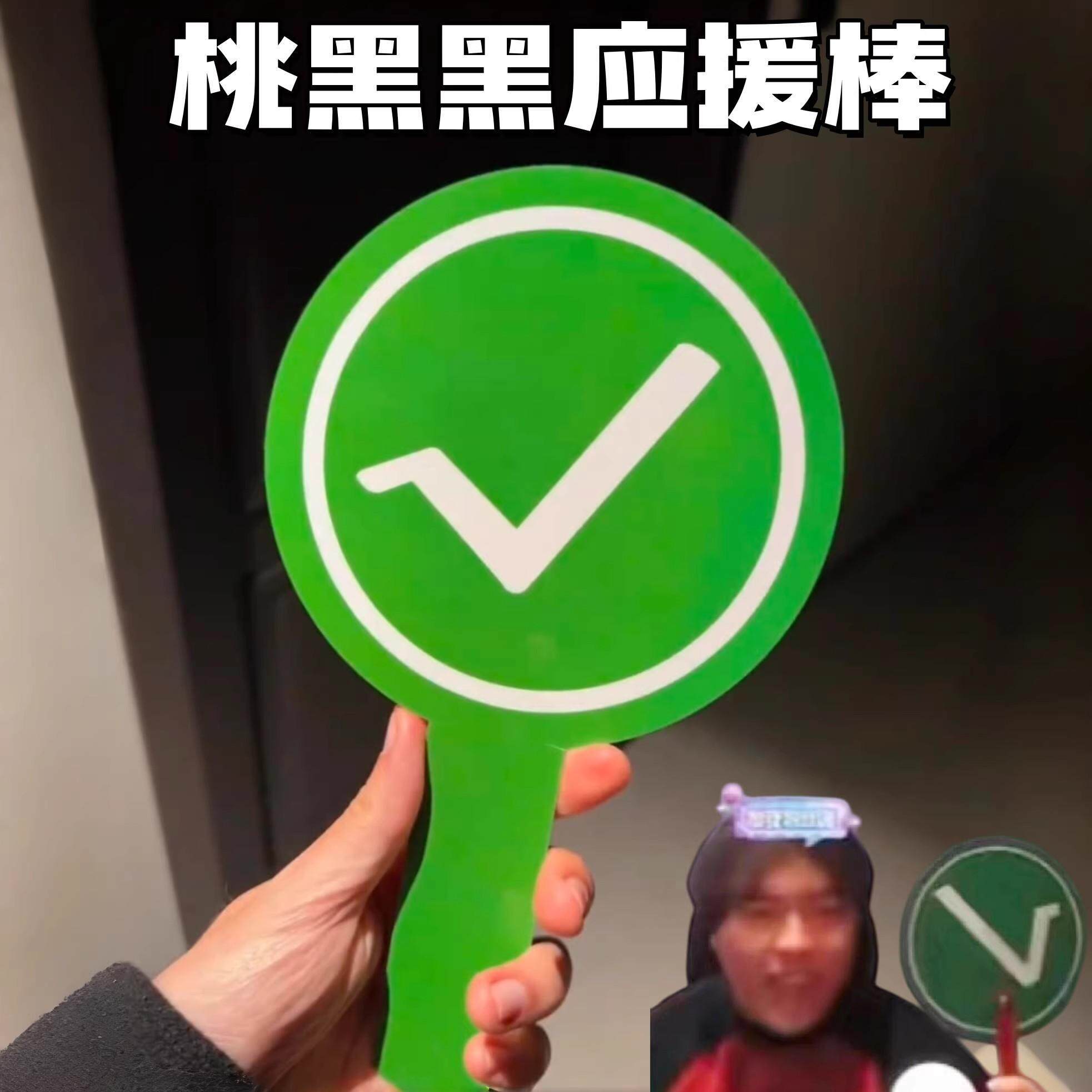 桃黑黑同款对错牌课堂整蛊