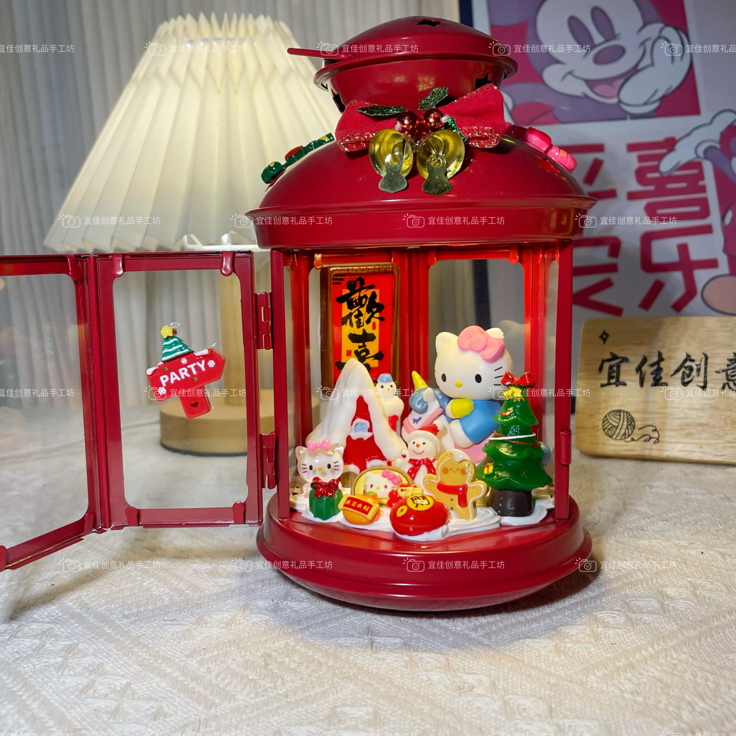 Hello Kitty系列哈喽KT小夜灯情人节礼物送女友闺蜜女孩生日圣诞