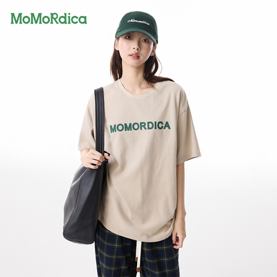 MoMoRdica夏季新圆领短袖T恤