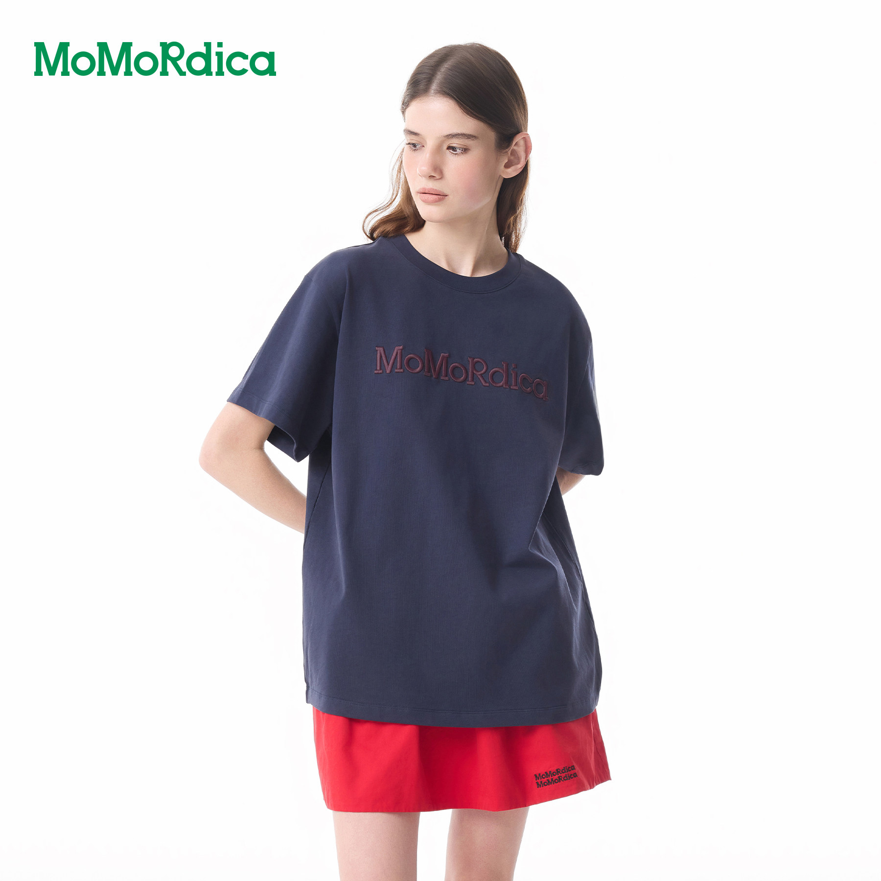 MoMoRdica圆领短袖T恤男女同款