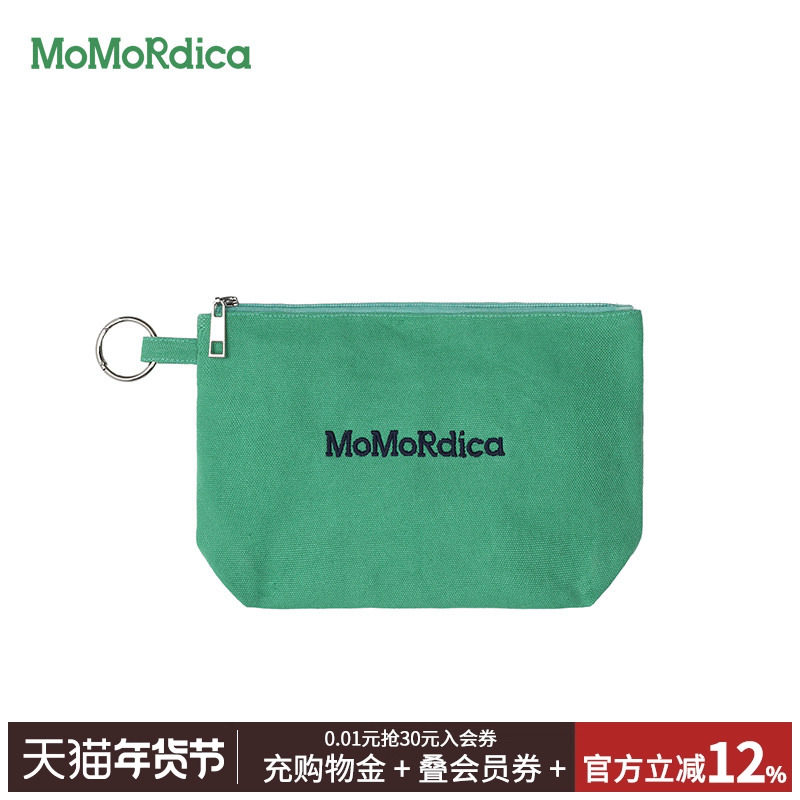 Momordica新款轻奢棉质时尚质感通勤轻便简约百搭手拿包男女