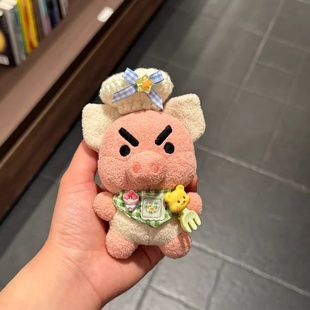 问童子小猪娃衣口水巾自嘲熊10cm衣服轻松熊吉伊卡哇棉花娃娃配饰