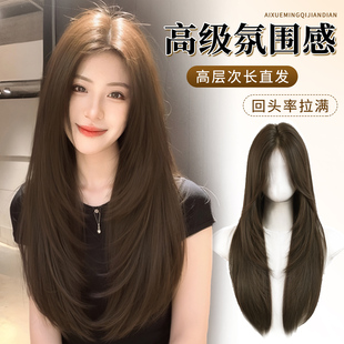 【告白气球-6.0版本】免发网假发女片头顶补发仿真发高层次长直发