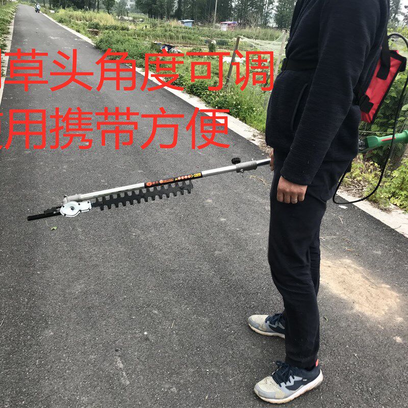 哈力充电式无刷电动背式小型水下割草机船用虾塘蟹塘伊乐藻除草机