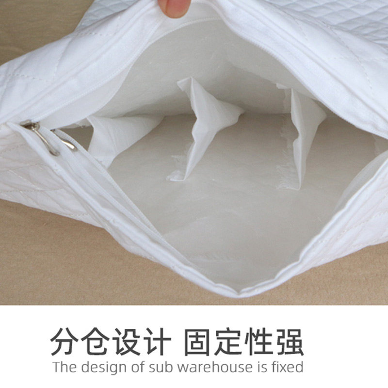 全荞麦枕 荞麦壳 荞麦皮 枕头纯荞麦枕芯 颈椎枕护颈枕 分仓隔段