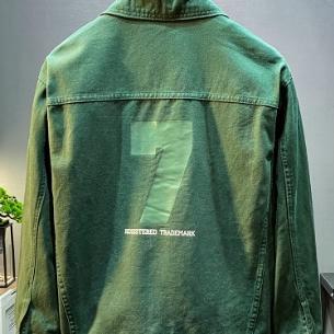 春秋新款日系牛仔外套男宽松潮牌百搭大码男装工装夹克休闲牛仔衣