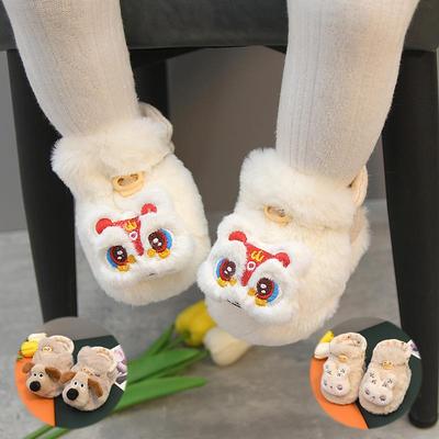 保暖婴儿鞋子袜鞋一体虎头鞋0-6-12月宝宝步前不掉鞋0-1岁秋冬款