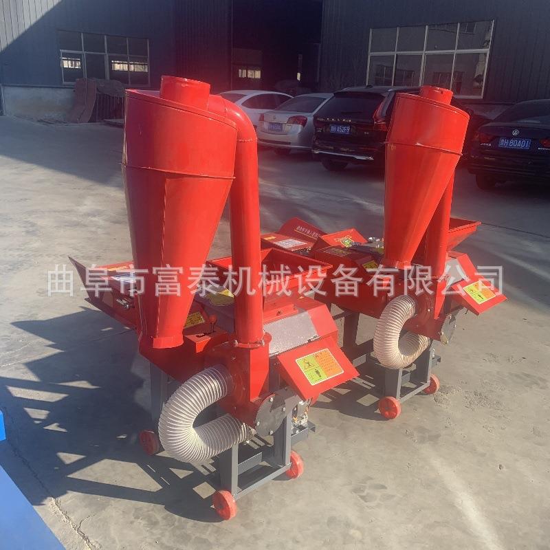 移动式秸秆铡草机家用红薯秧揉搓粉碎机牛羊养殖铡草揉丝粉碎机